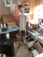 About 5 ft tall wooden Tiki man