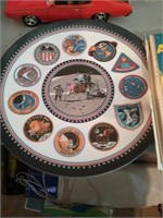 Apollo Collector Plate and child's a trip to the
