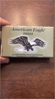 AMERICAN EAGLE 5.56x45. BOX OF 20. 62 GRAIN FMJ