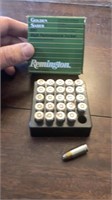 REMINGTON 9mm LUGER +P GOLDEN SABER. BOX OF 25.