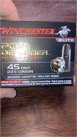 WINCHESTER 45 COLT PDX1 STOP THE THREAT. BOX OF