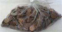 ONE CENT CANADIAN COINS - BAG