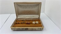 Earring Jewelry Box with 8 Pairs of Pierced