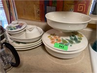 LOT OF FRANCISCAN DISHES