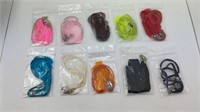Ribbon Necklaces in 10 Different Colors