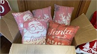 5 - Pottery Barn Christmas Throw Pillows