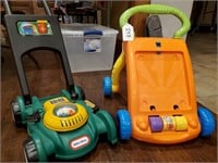 Little Tike Mower & Toddler Toy