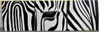 Set of Zebra Paintings