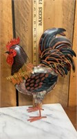 Metal art rooster