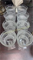 2 sets of 4 stemware