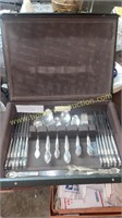 Vintage silverplate flatware incomplete set