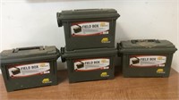 Four Plano ammo boxes