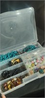 Group of Costume Jewelry and Organizer