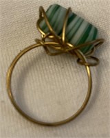 Copper Beaded Ring