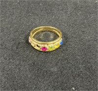 Multi Gem Ring