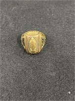 1950 Class Ring with  HJ10K Markings
