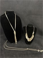 (3) Fashion Necklaces
