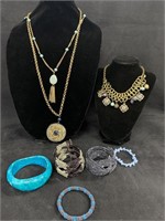 Blue Fashion Jewelry
