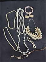 Faux Pearl Necklaces