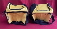 (2) Lunch Bags (yellow & black)