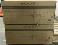 (2) Kichler Patio Fans