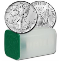1987 US Mint Roll American Eagle Silver Dollar