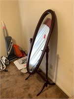 OVAL FLOOR MIRROR