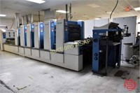 KBA 74G Rapida 5 Color Waterless Offset Press with