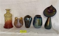 (5) Artglass Pieces