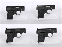Collection of Four FN Browning Baby Pistols