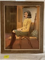 Norman Rogers "Portrait of Joan Lightenberg"