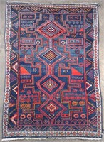Antique Persian Iran Rug 6'3" x 4'5"