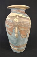 Niloak Marked 10.5" Mission Swirl Pottery Vase