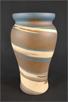 Niloak Marked 7" Mission Swirl Pottery Art Vase