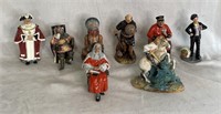 (7) Royal Dalton Figurines