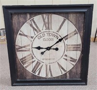 Wood Wall Clock