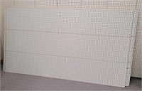 10-Garaged Lined 4x7 Peg Board Sheets