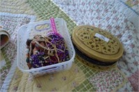2 Containers of Costume Jewelry