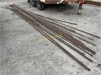 Metal drill rods