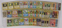 Vintage Pokemon Trading Cards & 23K Plated Card