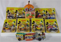Vintage Disney Matchbox Cars, Tin Train & Toy Car