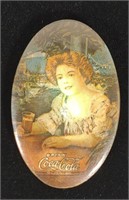 Vintage 1973 Coca Cola Pocket Mirror