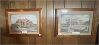 Two Framed Pictures
