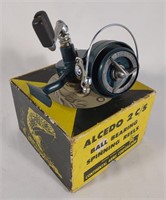 Vintage Alcedo 2 C/S Spinning Reel w/ Box & Bag
