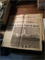 Vintage St Louis newspapers from 1981 and 1967