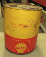 Vintage 5 Gallon Shell Motor Oil Can