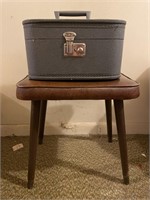 Stool and hard carry on case