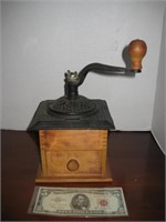 Miniature 4" Coffee Grinder-Works