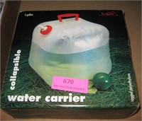 5 Gallon Collapsible Water Carrier-Texsport-New