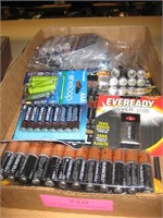 Flat of Assorted Batteries